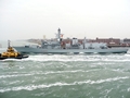 HMS Lancaster zarpa desde Portsmouth